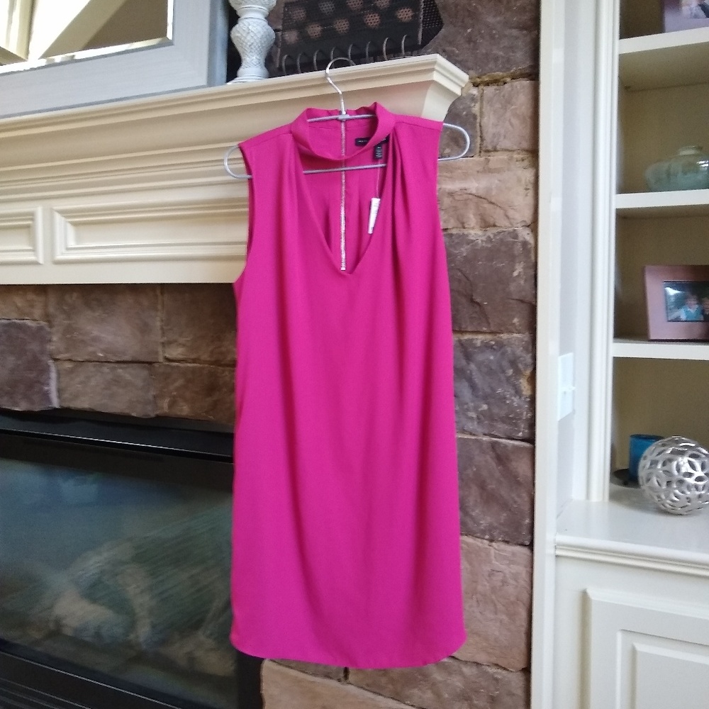 NWT WHBM pink dress size 10